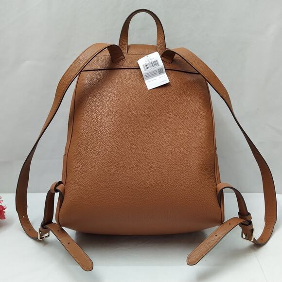 Kate Spade New York Lena Brown Leather Zipper Closure Top Handle Backpack - NWT main image 10